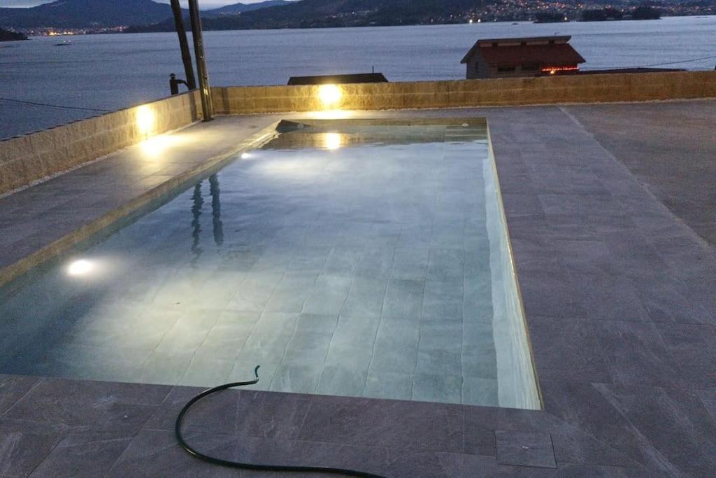 Casa Nueva Con Piscina Y Vistas Al Mar Villa Vilaboa Room photo