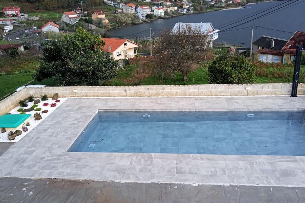 Casa Nueva Con Piscina Y Vistas Al Mar Villa Vilaboa Room photo